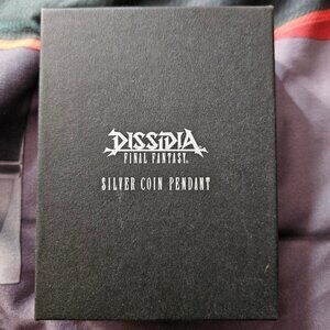 Final Fantasy Dissidia SV925 Silver Coin Pendant Necklace FF9 Zidane Tribal